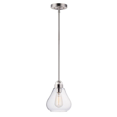 Dianne One Light Small Pendant by Maxim - 10091CLSN