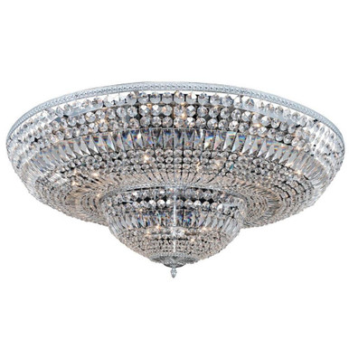 Lemire 24 Light 48 Inch Wide Flush Mount by Allegri 025947-010-FR001 - 025947-010-FR001