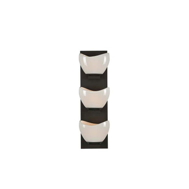Vero 9W 3 LED Light Vanity Light 13 Inch Tall by Kalco - 313003