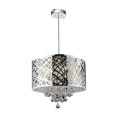 Eternity 6 Light Small Chandelier by CWI - 5008P16ST-R