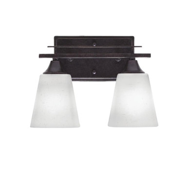 Uptowne 2 Light Steel Vanity Light 11.5 Inch Length by Toltec - 132--875-115