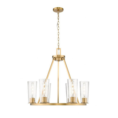 Titus 6 Light Chandelier 24.5 Inches Tall and 26 Inches Wide by Z-Lite - 826-6