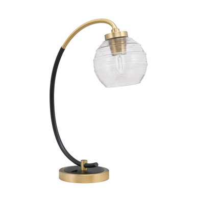 1 Light Desk Lamp 18.25 Inch Tall by Toltec  - 57-MBNAB-5110