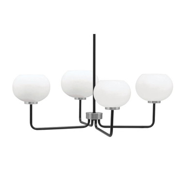 Sandia 4 Light Chandelier 10.25 Inch Tall and 31 Inch Wide by Toltec - 6204-1025-31