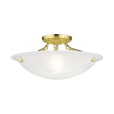 Chelsea Pines 3 Light 16 Inch Wide Flush Mount by Bailey Street Home - 218-BEL-189948