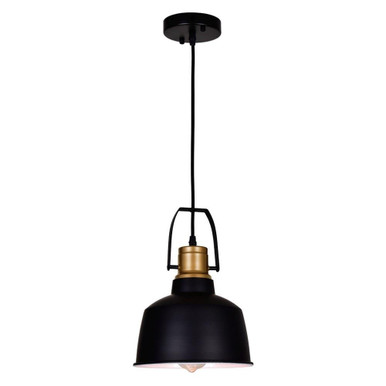 Elisa 1 Light Small Pendant 14 Inch Tall by CWI - 9845P9-101