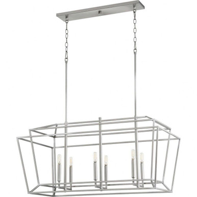 Monument 6 Light Large Linear Pendant by Quorum - 8507-6