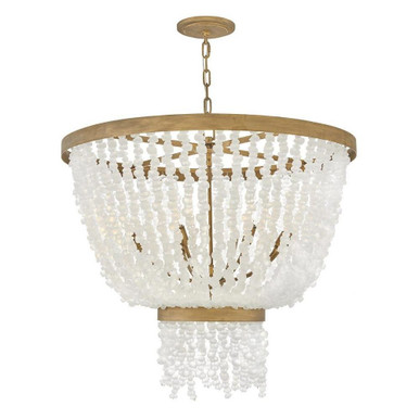 Dune 8 Light Large Chandelier by Fredrick Ramond - FR30205BNG