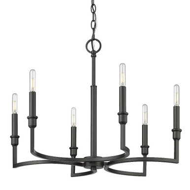 Penyfan View 6 Light Medium Chandelier by Bailey Street Home - 170-BEL-4611265