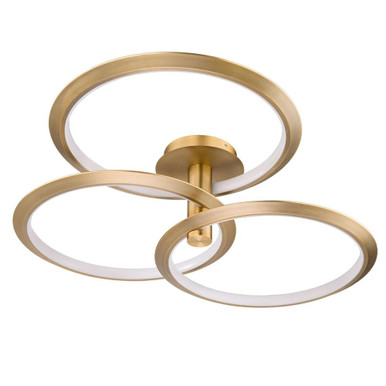 Knott Fold 31W 3 LED Oversized Pendant by BSH - 2471-BEL-845527