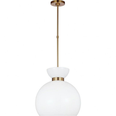 Kate Spade New York 1 Light Large Round Pendant by Visual Comfort Studio - KSP1021