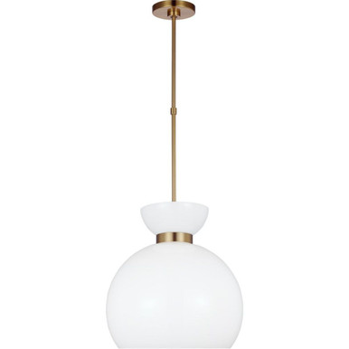Kate Spade New York 1 Light Large Round Pendant by Visual Comfort Studio - KSP1021
