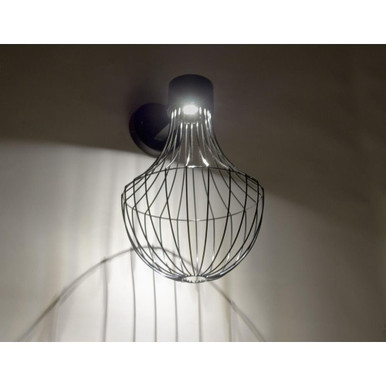 Sultana 17.8W 1 LED Light Wall Sconce by Besa - SULTANA-F