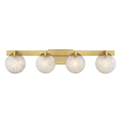 Darien 4 Light Bath Vanity 7.25 Inch Tall and 33 Inch Wide by Savoy House - 8-1017-4