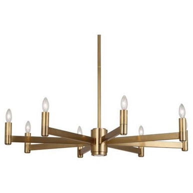 Delany 8 Light Oversized Chandelier by Robert Abbey - 4500