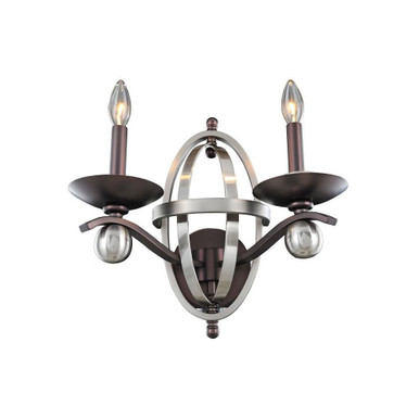 Rothwell 2 Light Wall Sconce by Kalco - 6591PSN