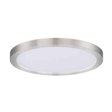 Chip 18W 1 LED Round Flush Mount 1.25 Inch Tall and 9 Inch Wide by Maxim - 57594