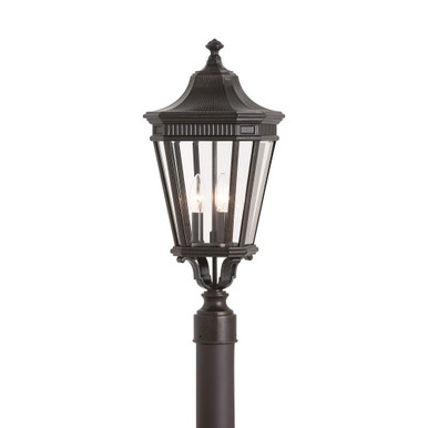 Cotswold Lane Three Light Outdoor Post Mount 9.5 x 22.5 In by Generation - OL5407