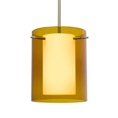 Pahu 8 1 Light Small Stem Pendant by Besa - 1TT-006