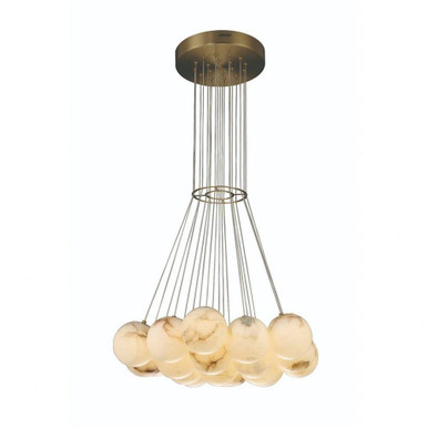 Kepler 96.9W 19 LED Grand Chandelier 6.25 Inch Tall by Eurofase - 46914-019