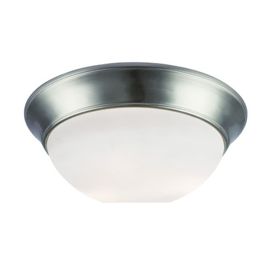 3 Light 16 Inch Wide Flush Mount by Trans Globe 57705 BN - 57705 BN
