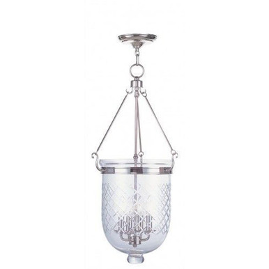 Jefferson 4 Light Small Chandelier by Livex - 5075-35