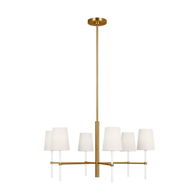 Kate Spade New York 6 Light Large Chandelier by Visual Comfort Studio - KSC1086