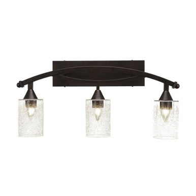 Bow 3 Light Vanity Light 26.25 Inch Length by Toltec - 173--1225-2625