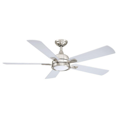 Brimbright Boulevard 5 Blade Ceiling Fan with Light Kit 52 Inch Wide by BSH - 2615-BEL-5329213