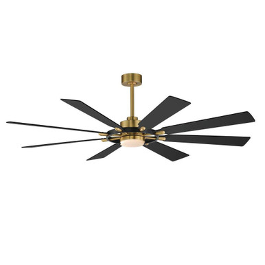 Helm Ceiling Fan with Light Kit 20.75 Inch Tall and 72 Inch Wide by Maxim - 88878