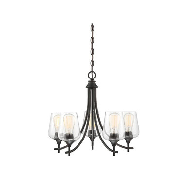 Glencoe Sidings 5 Light Medium Chandelier by Bailey Street Home - 159-BEL-688546