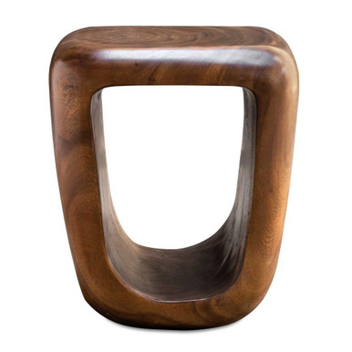 Loophole 18 Inch Wooden Accent Stool by Uttermost - 25457