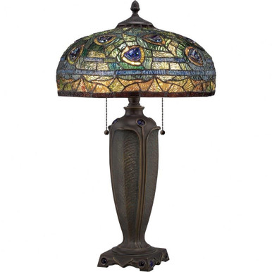 Lynch 2 Light Table Lamp by Quoizel  - TF1487T