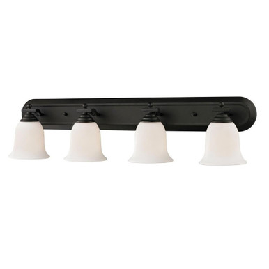 Lagoon 4 Light Vanity Light 36 Inch Wide by Z Lite - 703-4V-MB
