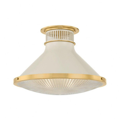 Highclere 1 Light Flush Mount 12.25 Inch X 17.75 Inch Wide by Hudson Valley - MDS2403