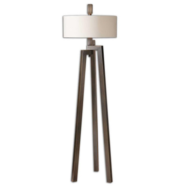 Mondovi 2 Light Modern Floor Lamp 18 inches by 18 inches deep by Uttermost - 28253-1
