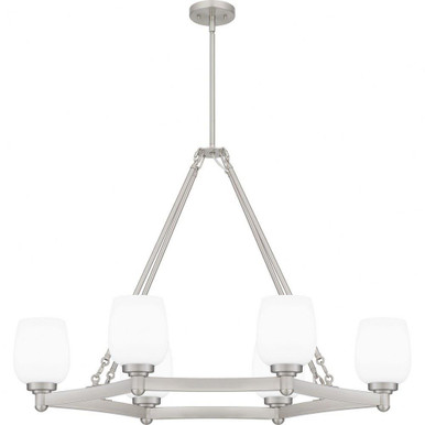 Penning 6 Light Oversized Linear Chandelier by Quoizel - PNG638