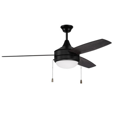 Phaze 52 Inch 3 Blade Ceiling Fan with Light Kit by Craftmade EPHA52FB3 - EPHA52FB3