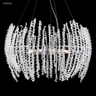 Continental Fashion 9 Light Medium Chandelier by James Moder - 96195S22