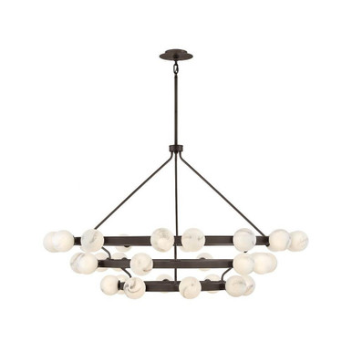 Selene 252W 36 LED Double XL Multi Tier Chandelier by Fredrick Ramond  - FR41908BX