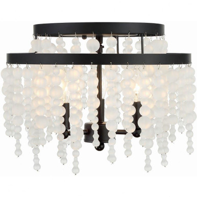 Briarwood Drive 3 Light 15 Inch Wide Flush Mount by Bailey Street Home - 49-BEL-4956110
