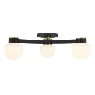 3 Light 30 Inch Wide Semi Flush Mount by BSH - 2583-BEL-5244716