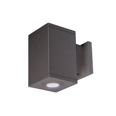 Cube Architectural Ultra Narrow 5 Inch 1 LED Outdoor Wall Mount by WAC - DC-WS05-U