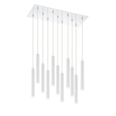 Forest 70W 14 LED Island/Billiard 16 x 12 In by Z Lite 917MP12-WH-LED-11LCH - 917MP12-WH-LED-11LCH