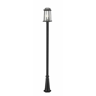 Millworks 2 Light Outdoor Post Mount Lantern 12.5 x 110.25 Inches by Z-Lite - 574PS1