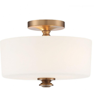 Walton Market 2 Light 12.5 Inch Wide Flush Mount by Bailey Street Home - 49-BEL-931551