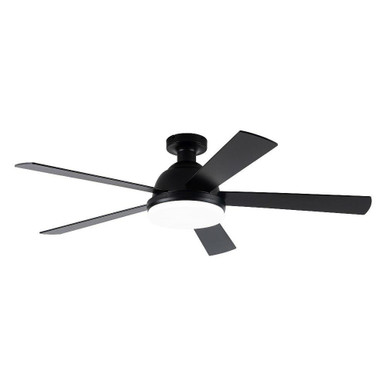 Vaczon 5 Blade Flush Ceiling Fan with Light Kit 52 Inch by Parrot Uncle - VZA01B106A
