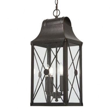 De Luz 4 Light Small Outdoor Pendant by Minka Lavery - 73297-143C