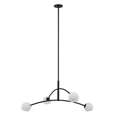 Nube 35W 4 LED Pendant 16 Inch Tall and 54 Inch Wide by Renwil Inc - LPC4472