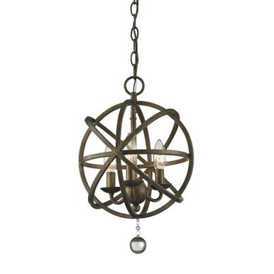 Acadia 3 Light Pendant 12 Inches Wide by 17 Inches High by Z-Lite - 415-3